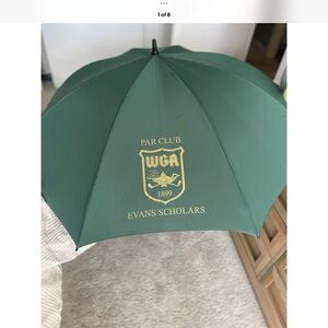 Golf Umbrella Western Golf Association 1899 Par Club Evans Scholar VTG 58" Big